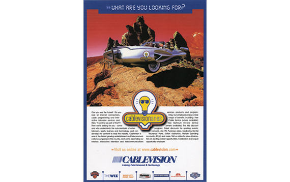 Cablevision Recruitment Advertisement