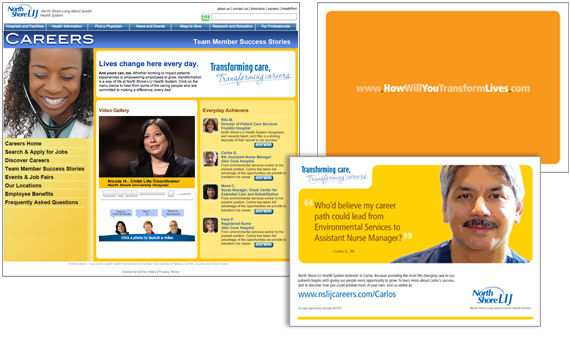 North-Shore LIJ Health System Integrated Campaign