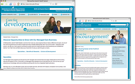 Metropolitan Jewish Health System Career Website